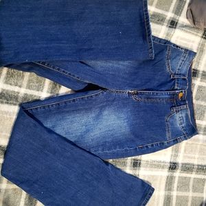 High-rise Flare Leg Jeans